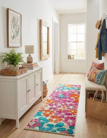 2' x 6' Azalea Runner Rug