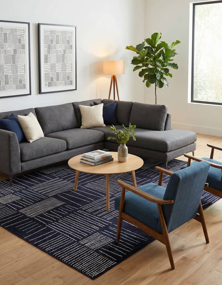 Detail image of 9' x 12' Hanahan Rug