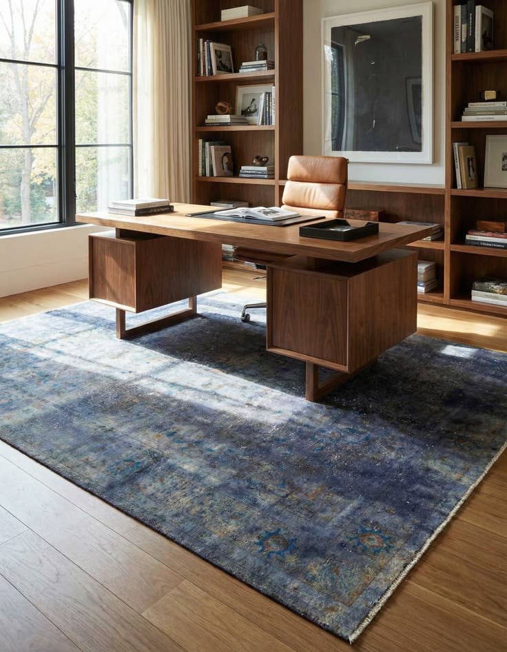 Detail image of 6' 6 x 9' 3 Tabriz Rug