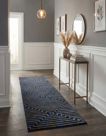 2' 7 x 12' Vogue Geo Runner Rug