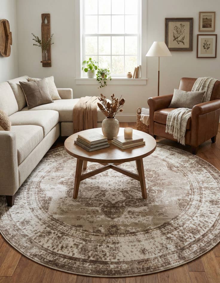 Detail image of 10' x 10' Monaco Round Rug