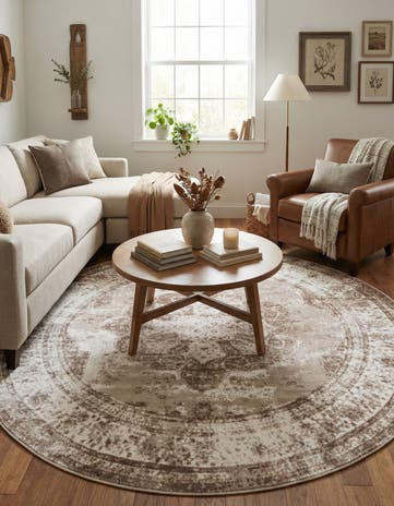 10' x 10' Monte Carlo Round Rug