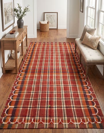 4' 7 x 8' 1 Jajim Runner Rug