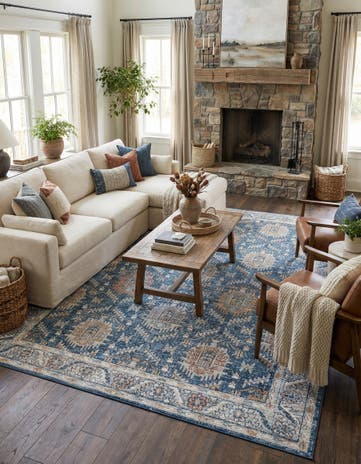 Blue Nyla Rug