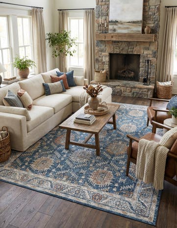 Blue Nyla Rug