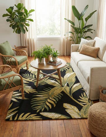 5' 1 x 7' 10 Agra Wool Rug