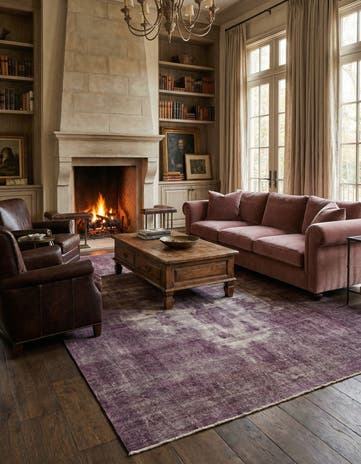 9' 10 x 15' 7 Vintage Royal Wool Rug