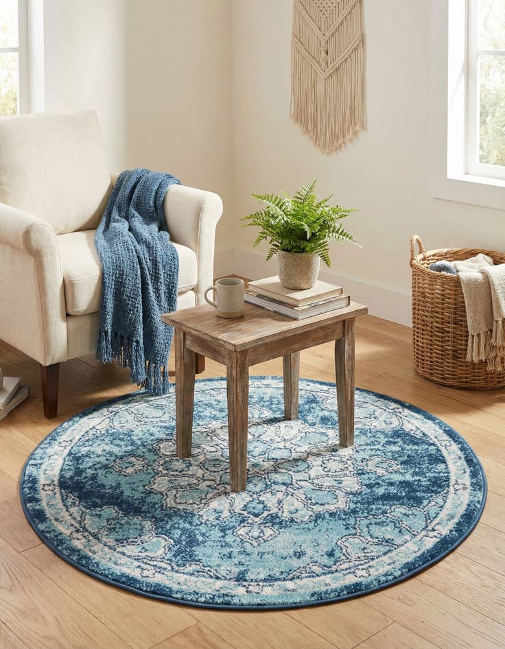 Detail image of 3' 3 x 3' 3 Parker Round Rug