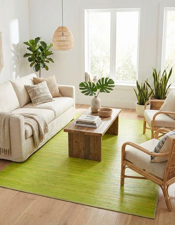 6' x 9' Bamboo Rug