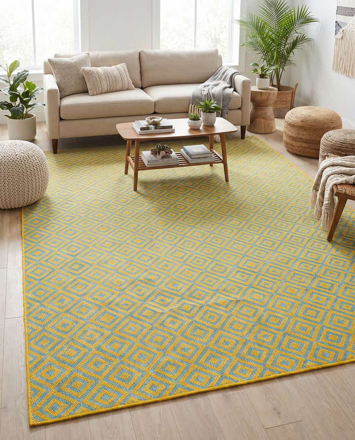 6' x 9' Easy-Clean Jill Zarin Costa Rica Indoor / Outdoor Rug