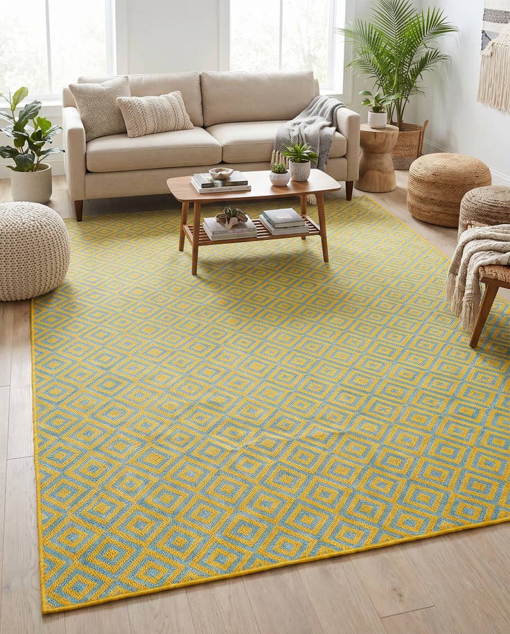 Detail image of 6' x 9' Easy-Clean Jill Zarin Costa Rica Indoor / Outdoor Rug