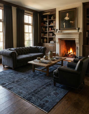 9' 3 x 12' 6 Hand Knotted Ultra Vintage Persian Wool Rug