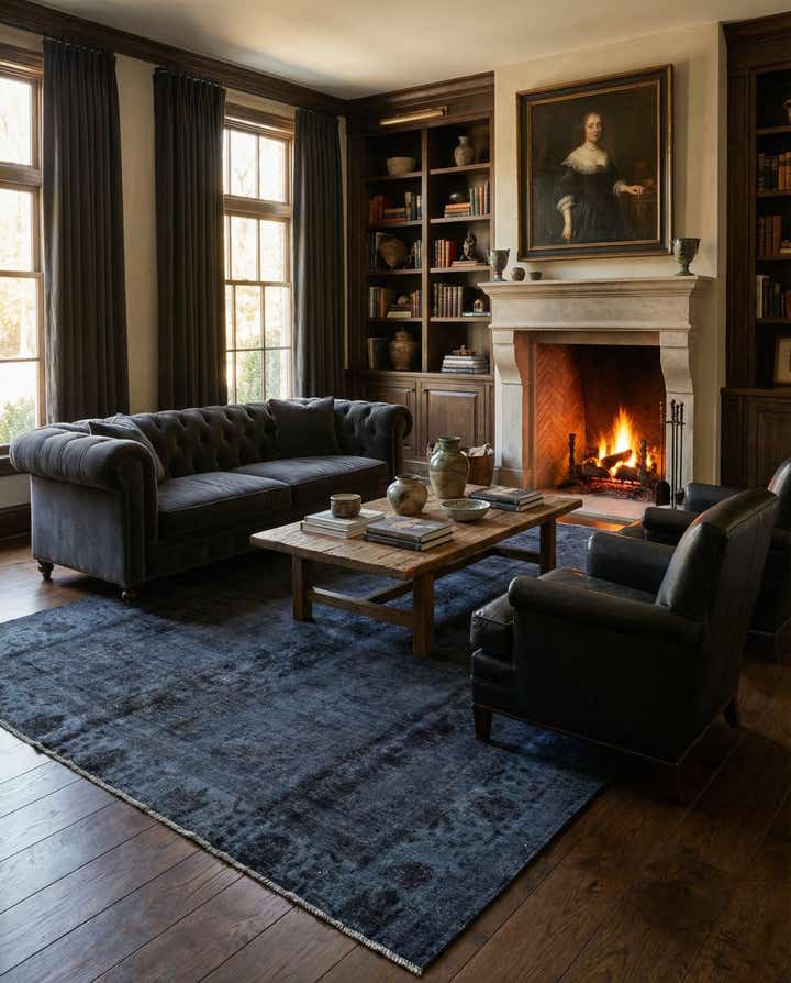 9' 3 x 12' 6 Hand Knotted Ultra Vintage Persian Wool Rug