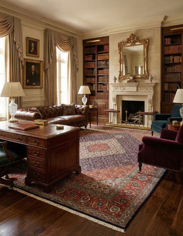 8' 5 x 11' 5 Tabriz Wool Rug