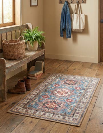 2' x 3' 1 Washable Timeless Rug
