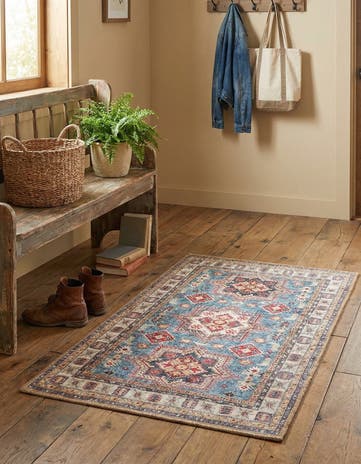 2' x 3' 1 Washable Timeless Rug