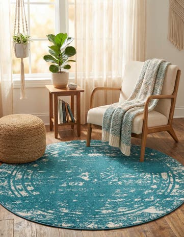 6' x 6' Lennon Round Rug