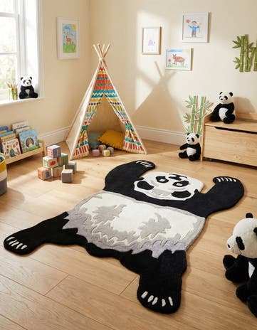 4' 1 x 6' 1 Playtime Kids Wool Freeform Rug