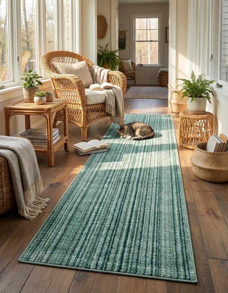 Detail image of  2' 2 x 8' Gemstone Runner Rug