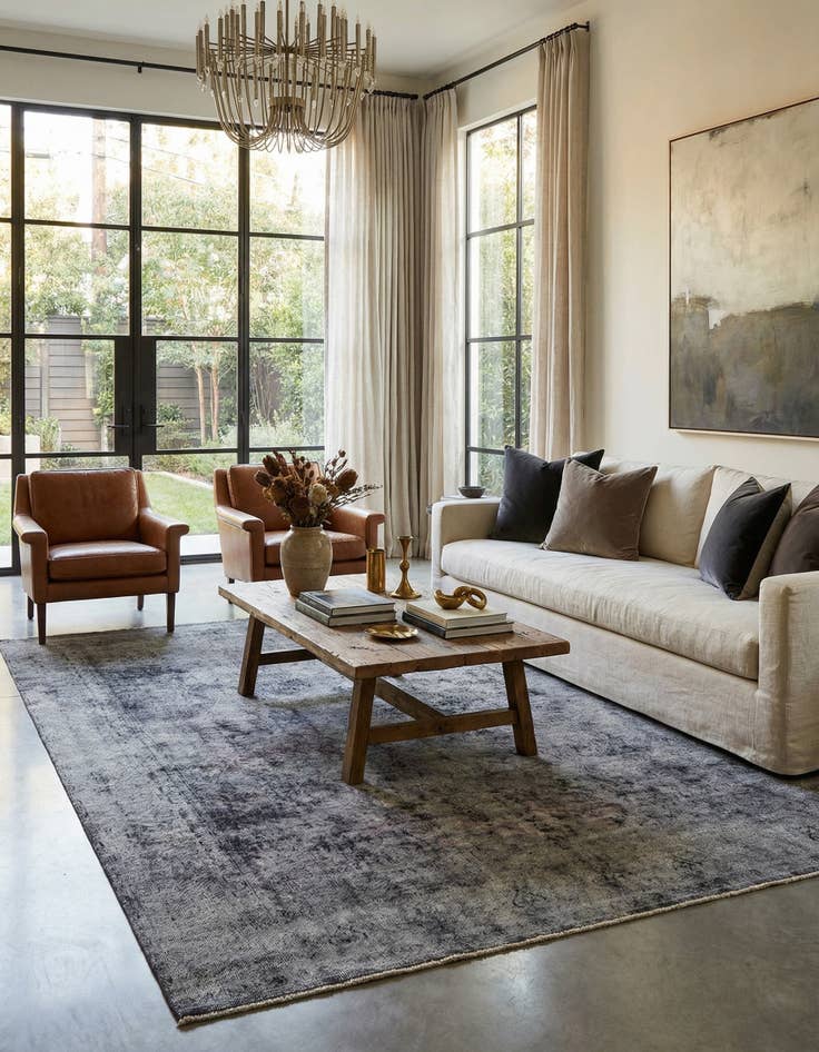 Detail image of 8' 11 x 12' 10 Vintage Wool Rug