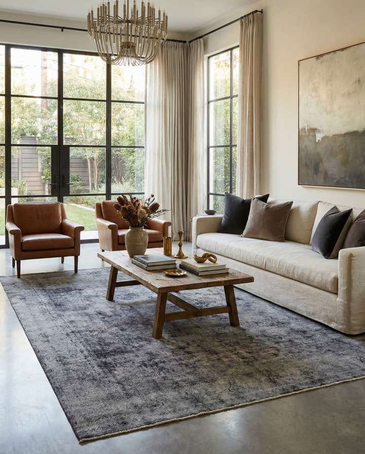 8' 11 x 12' 10 Vintage Wool Rug