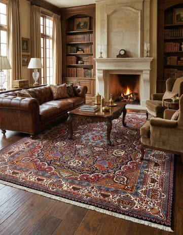 9' 8 x 12' 4 Kashmar Wool Rug