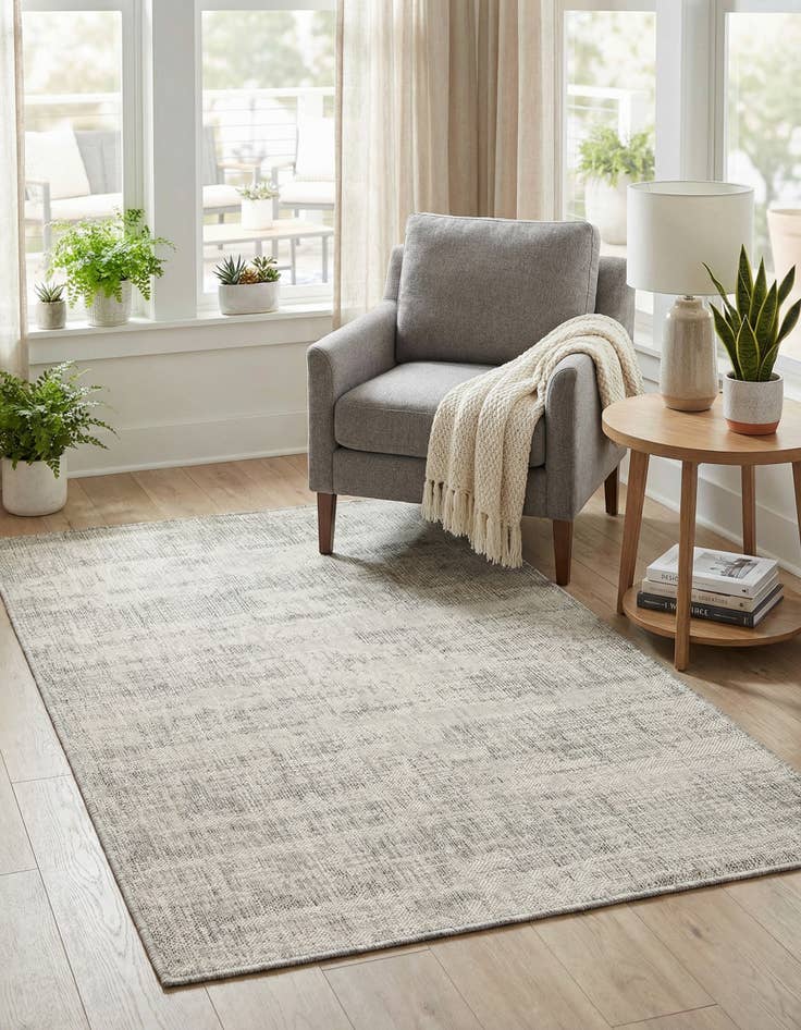 Detail image of 3' x 5' 3  Washable Modern Indoor / Outdoor Rug