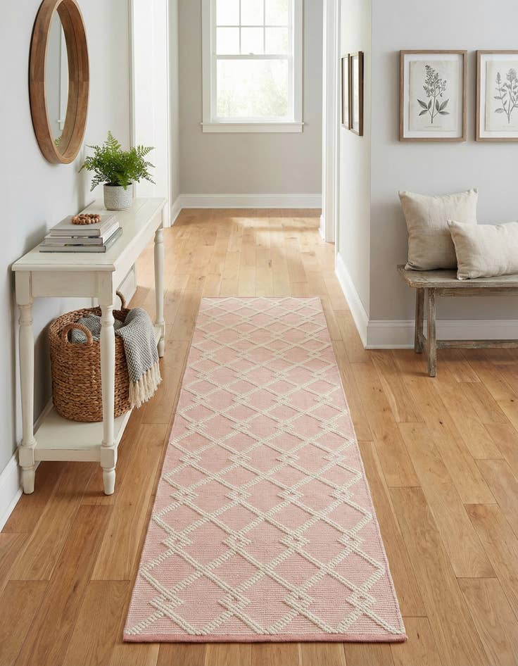 Detail image of  2' 7 x 10'  Hand Knotted Jill Zarin Dorset Runner Rug