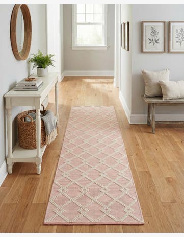 2' 7 x 10' Hand Knotted Jill Zarin Dorset Runner Rug