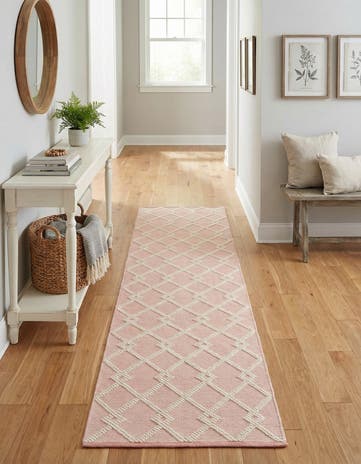 2' 7 x 10' Hand Knotted Jill Zarin Dorset Runner Rug