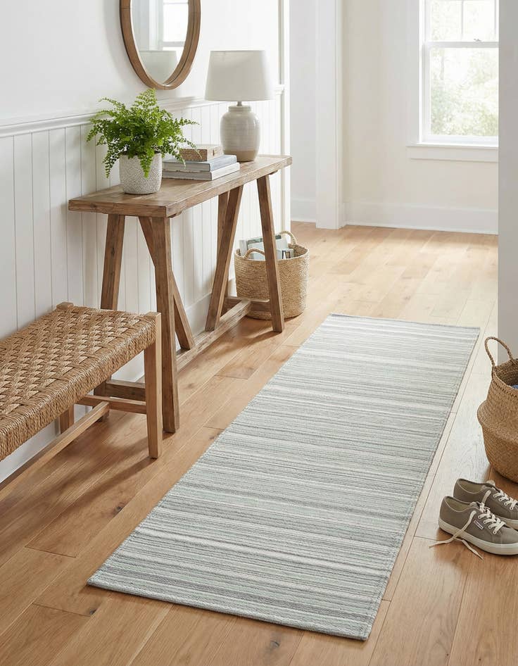 Detail image of 2' x 6'  Washable Vista Breeze Indoor / Outdoor Runner Rug