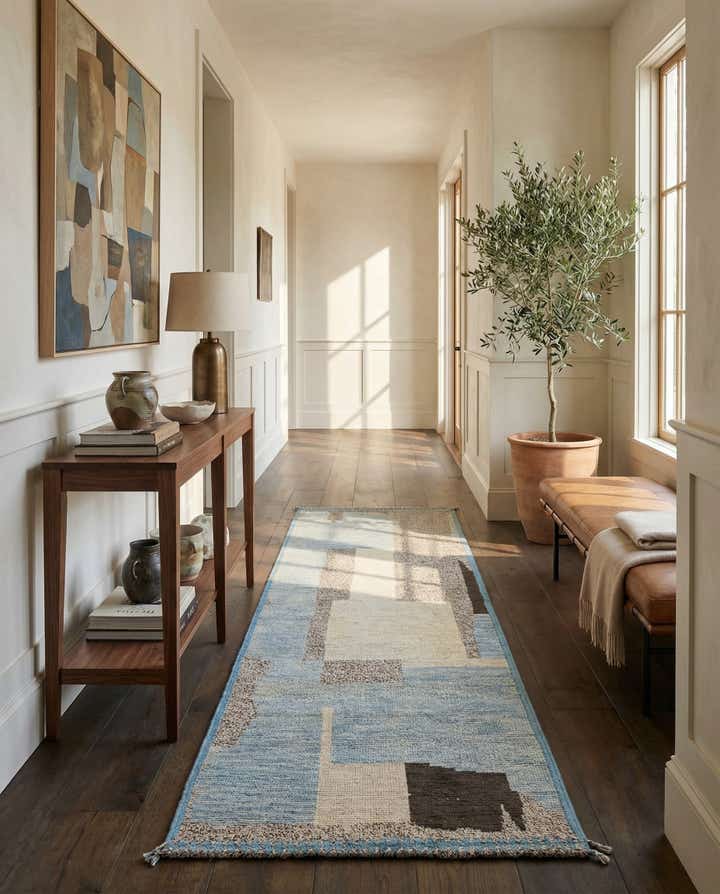 3' 3 x 10' 3 Hand Knotted Beni Marok Rug