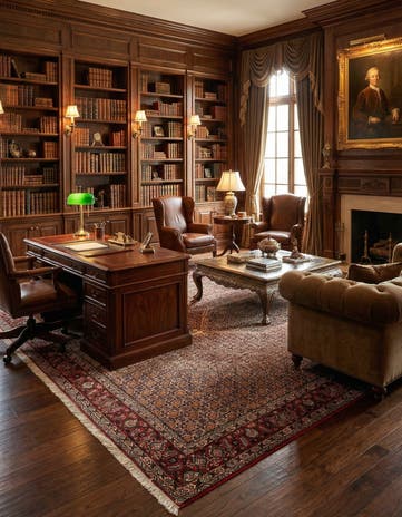 6' 6 x 9' 9 Bidjar Wool Rug
