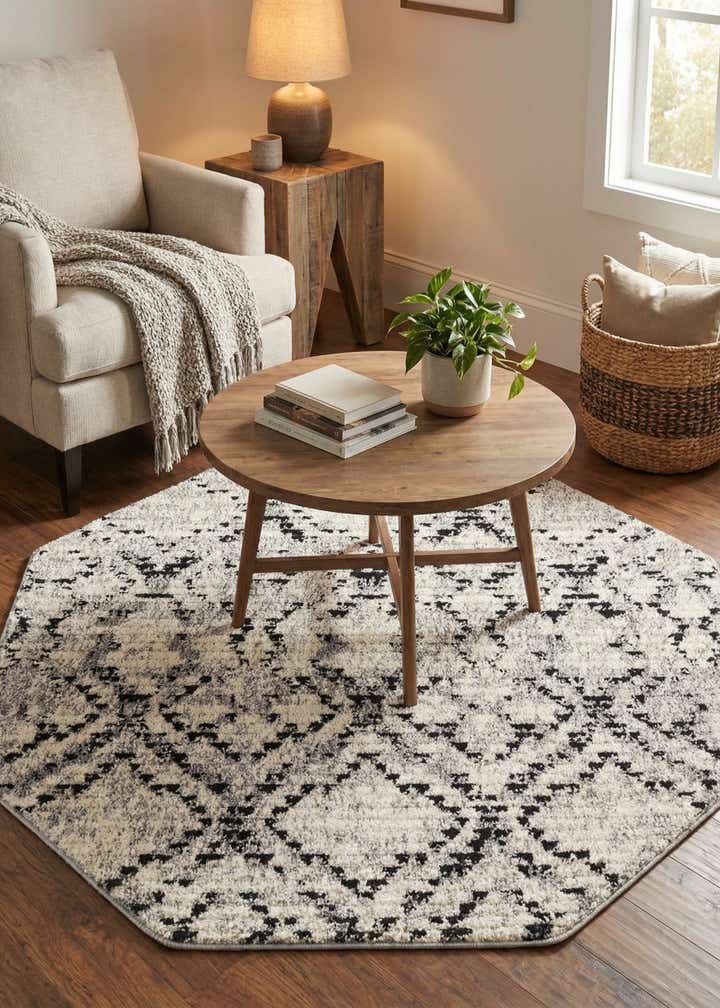 4' x 4' Tucson Octagon Rug