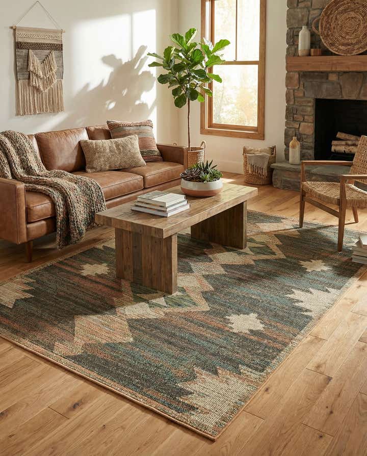 6' x 9' Easy-Clean Baja Indoor / Outdoor Rug