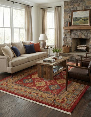 8' x 11' Serapi Rug