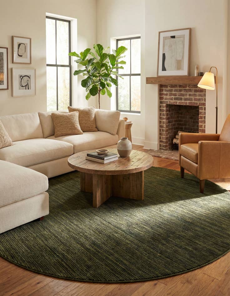 Detail image of 10' x 10' Finsbury Round Rug