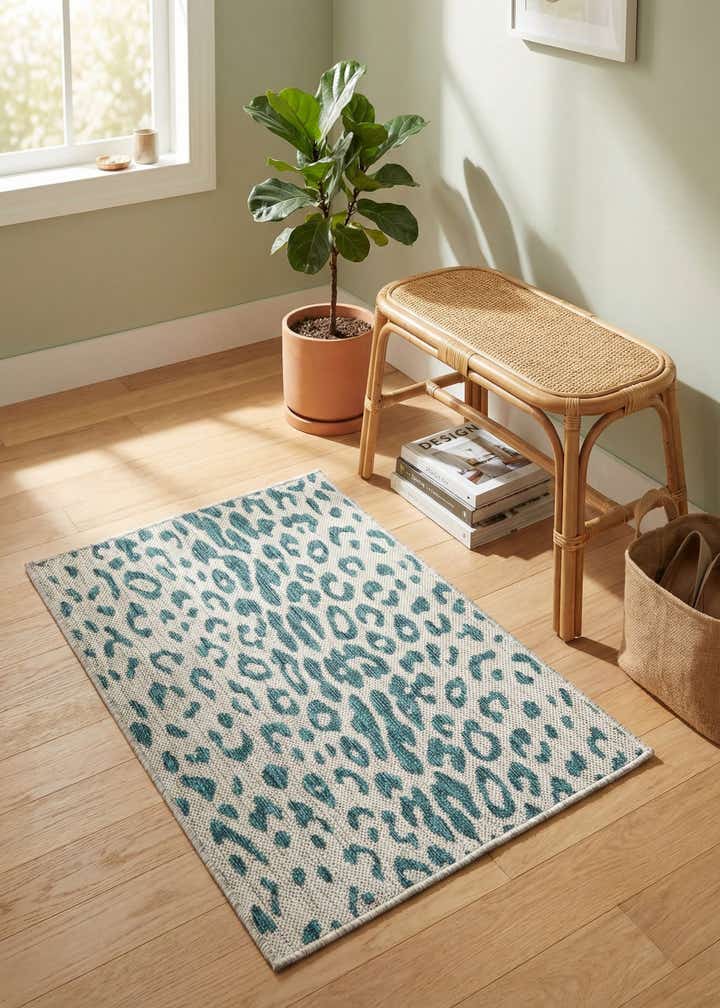 2' x 3' Easy-Clean Safari Indoor / Outdoor Rug