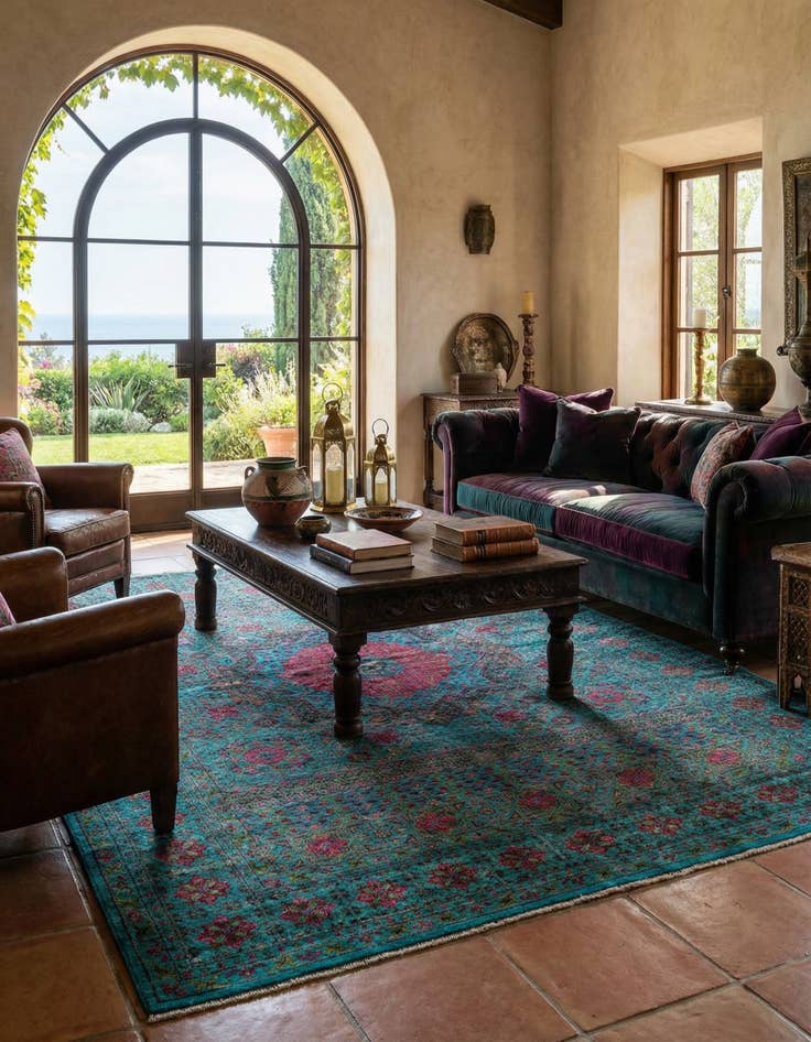 Detail image of 5' 9 x 7' 9 Mamluk Rug