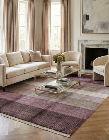 6' 7 x 9' 10 Hand Knotted Darya Wool Rug