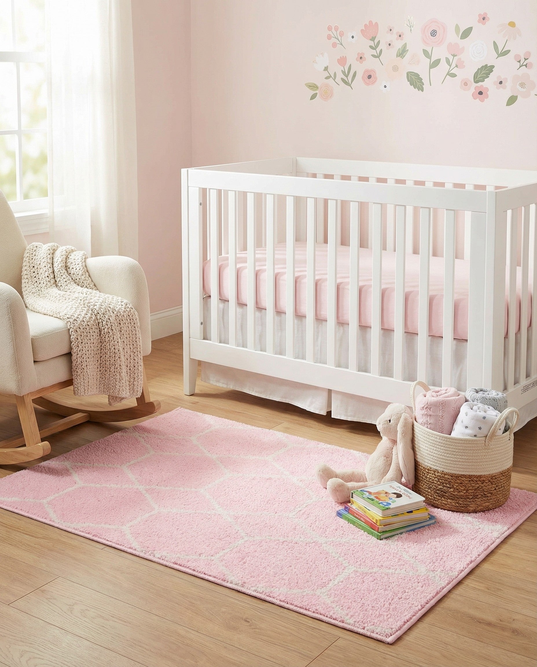 Primary image  2' x 3' Lattice Frieze Rug