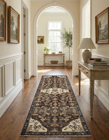 2' 6 x 8' 8 Hamedan Runner Rug