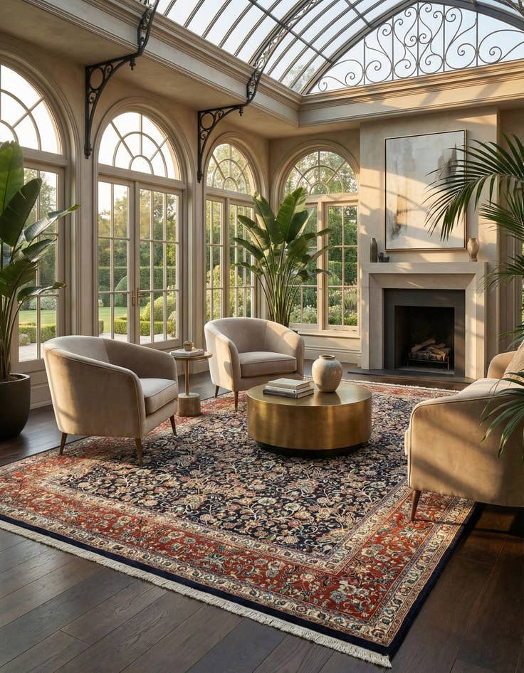 Detail image of 6' 8 x 9' 6 Mood Wool Rug