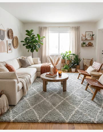 9' x 12' Marrakesh Shag Rug