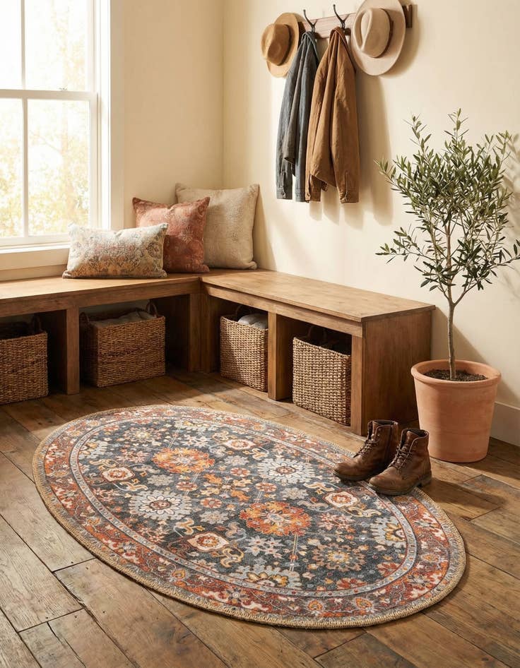 Detail image of 2' x 3' 1 Timeless Oval Rug