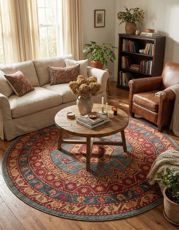 6' x 6' Sara Round Rug