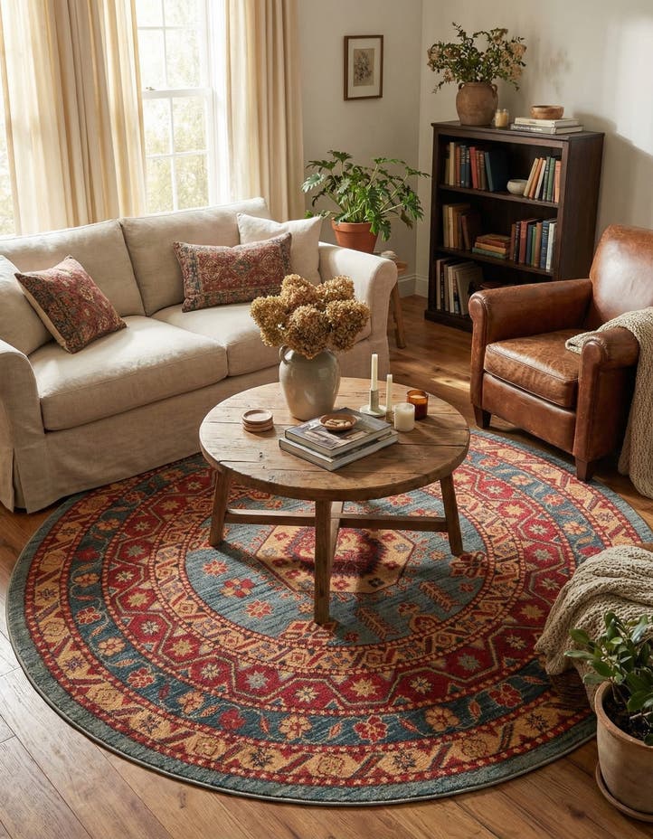 6' x 6' Sara Round Rug