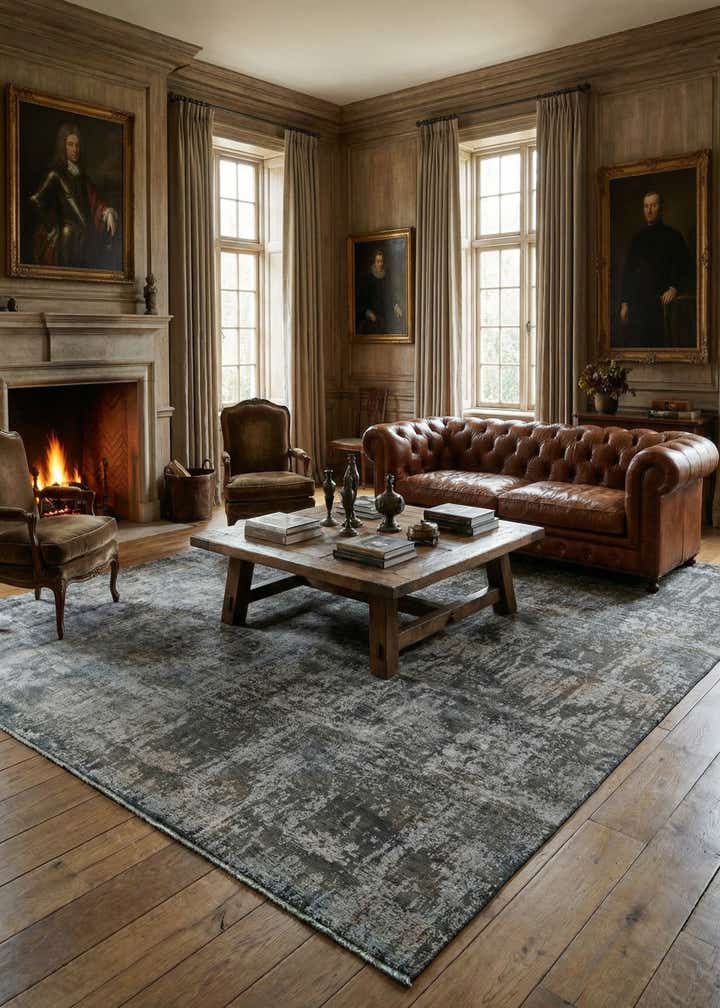 10' 2 x 13' 4 Hand Knotted Ultra Vintage Persian Wool Rug