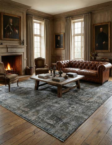 10' 2 x 13' 4 Hand Knotted Ultra Vintage Persian Wool Rug
