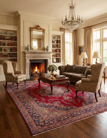 9' 8 x 12' 8 Tabriz Wool Rug